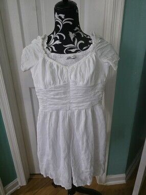 New Hollister White Romper